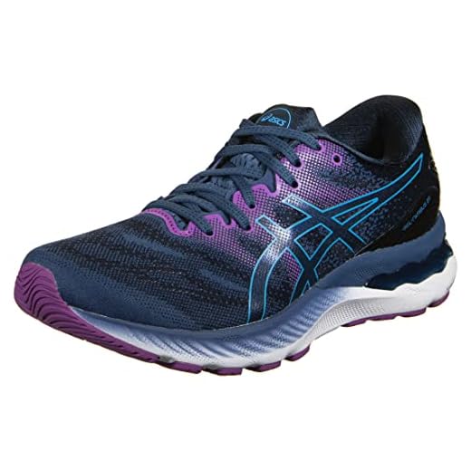 ASICS Dam-gel-nimbus 23 Road Running Shoe, Grand Shark digital Aqua - 39.5 EU