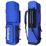 Goloni 4 Schläger Feldhockeytasche mit Schulterriemen, Hockeyschläger-Rucksack mit Schuhfach,...