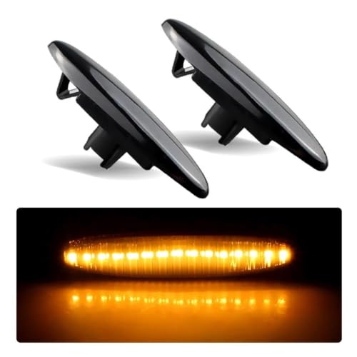 Luces LED señal giro lateral intermitente retrovisor Toyota Highlander 2008 2009 2010 2011 2
