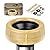 Jamini Extra Thick Toilet Wax Ring Replacement Kit – Universal Wax Seal Fits 3" & 4" Drain Pipes, Includes Bolts & Washers, Easy DIY Installation, Compatible with Below-Floor or Level Flanges