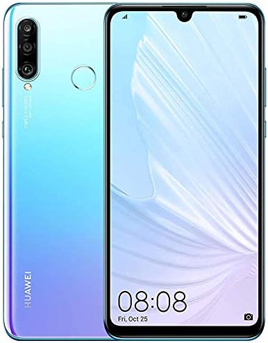 HUAWEI P30 Lite (256GB, 6GB) 6.15", 48MP Triple Camera, 32MP Selfie, Dual SIM GSM Unlocked 4G LTE (T-Mobile, AT&T, Metro) International Version MAR-LX3Bm (Breathing Crystal,128GB SD Bundle)
