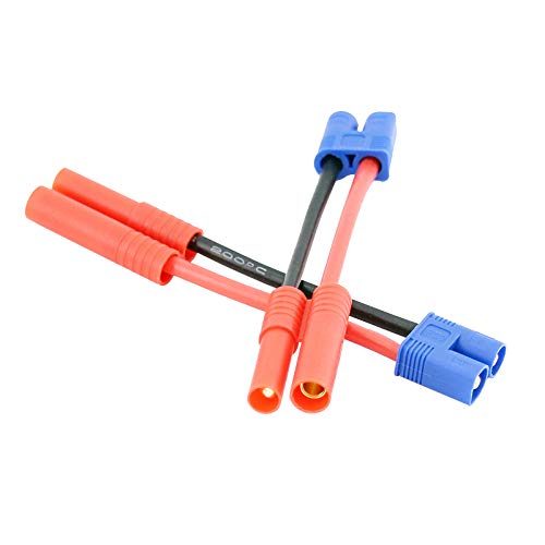 Adaptador cable conector EC3 macho a HXT 4mm hembra x3 miniatura 5