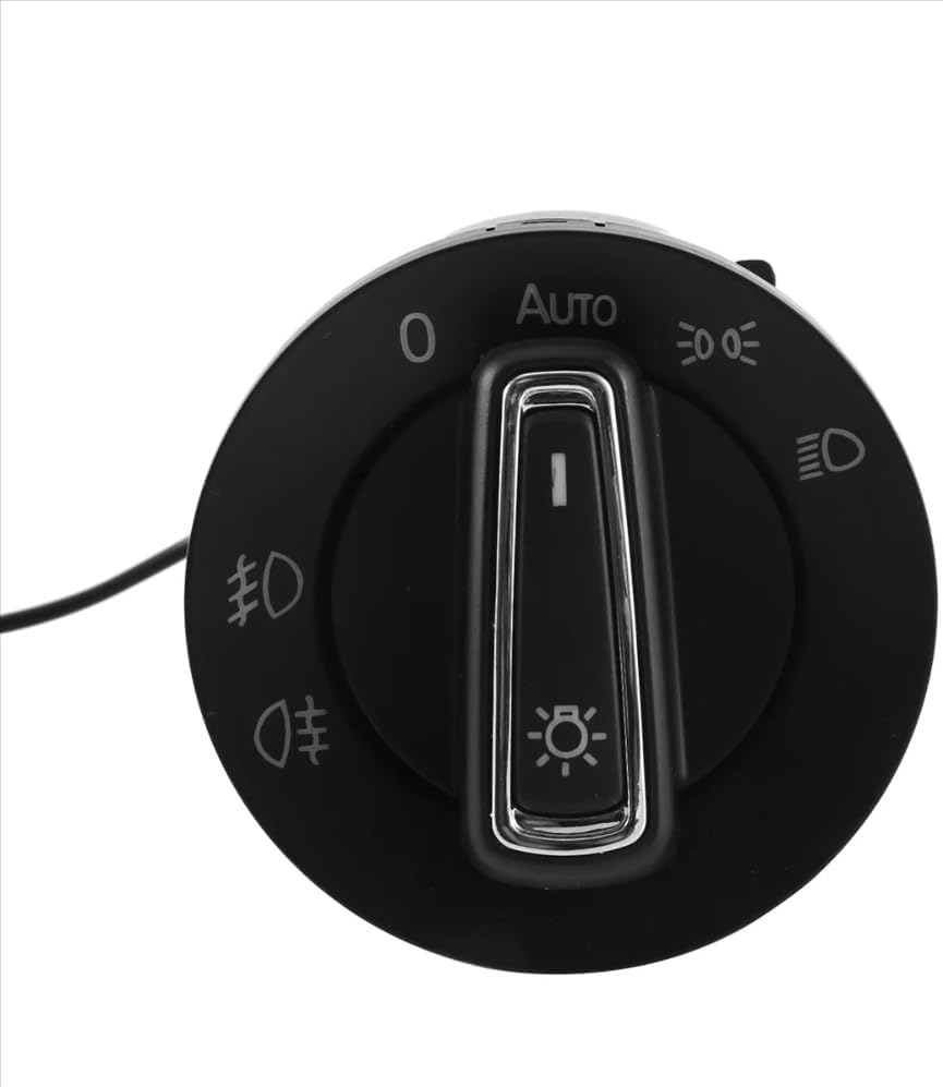 Car Headlight Switches Headlight Control Switch for VW for Golf 4 6 for Passat for B5 B7 for Jetta Mk6 Car Headlight Switch Light Switch 1C0941531 3BD941531 3BD941531A