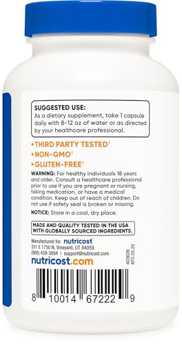 Nutricost P5P Vitamin B6 Capsules
