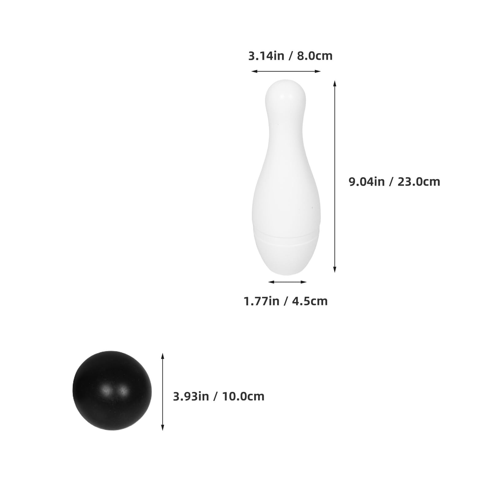 ERINGOGO Bowling con e Palline Educativo per Ragazzo Adatto per attività Indoor e Outdoor Leggero e Facile da Trasportare Stimola Coordinazione e