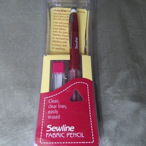 Sewline Fabric Pencil (White) by Sewline