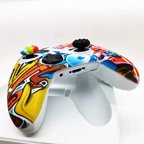2pcs Silicone Skin Grip Cover for Xbox Series X/S Controller, Rubber Protector for Xbox Series X/S (6pcs Thumb Joystick Grips) (Series X/S-2)