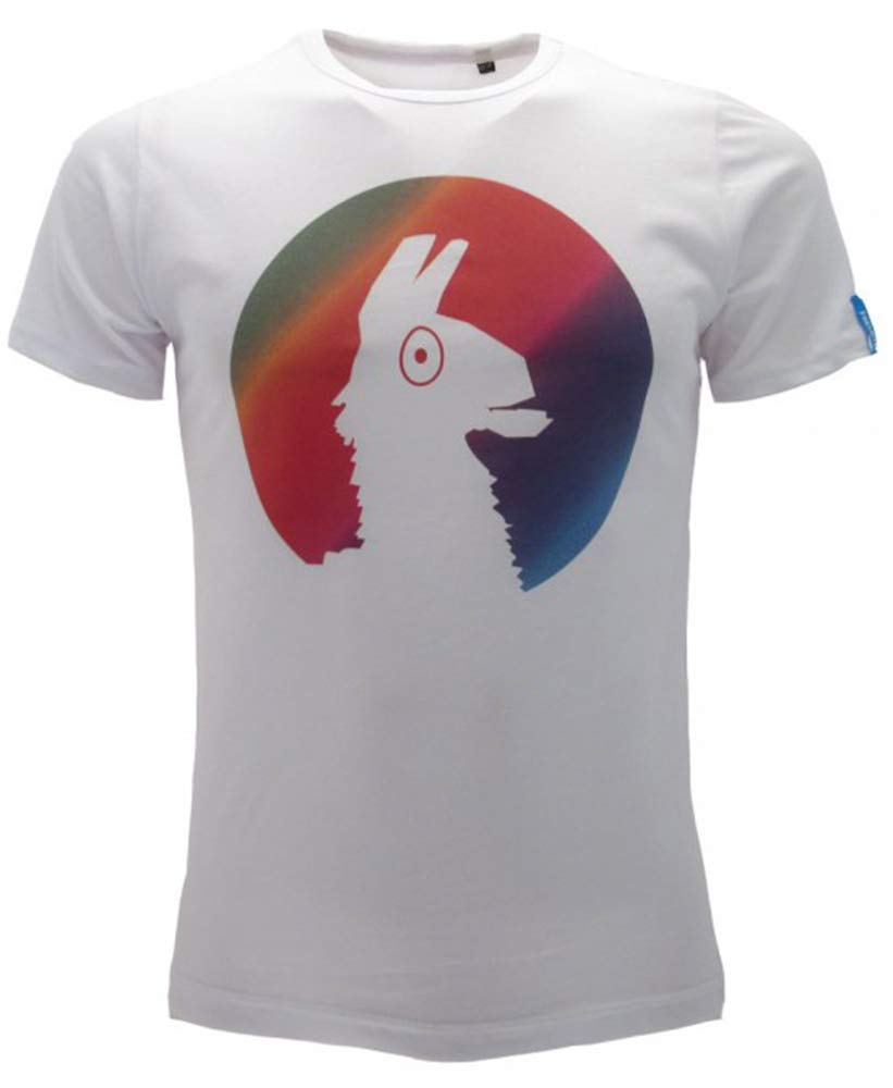 Global Brands Group T-Shirt White with The Famous Animal Blade Official Original Video Game Battle Royale