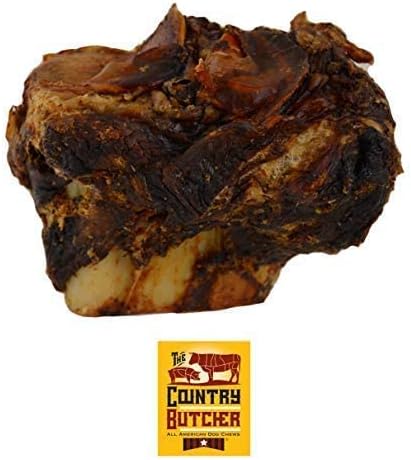 Crown Knuckles - Meaty Beef Dog Bones, Natural Long-Lasting Chews for Medium & Large Dogs, Aggressive Chewers, Healthy Chew Toy, Bones for Big & Giant Breeds, 15 Count