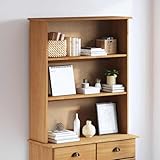 Solivagant Hutch ASKIM 91 x 30 x 104 cm Madera Maciza de Pino,Marrón,12.8kg