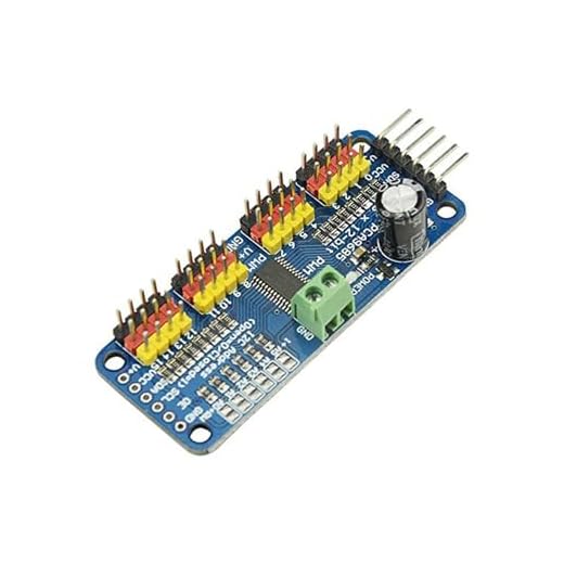 16 canali 12-Bit Servoschermatura Driver I2C PCA9685 Modulo Espandibile 16 Porte Driver Module Per Robotica PWM Generatore Board