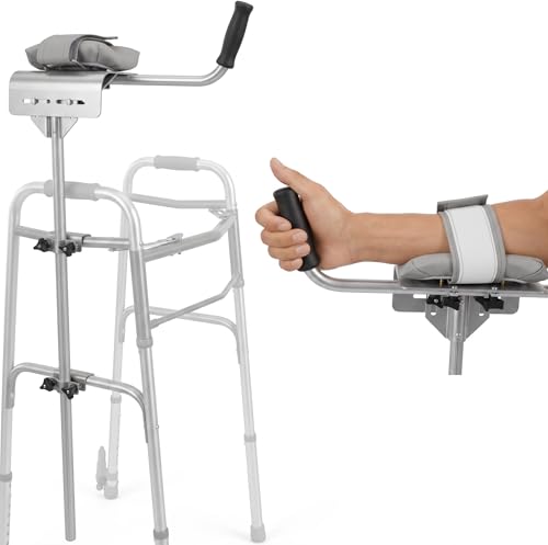Vive Walker Platform Attachment with Adjustable Padded Cuff