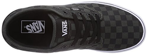 Image of Vans Men's Low-Top Sneakers, Gray Grau Herringcheck FGL, US 7.5