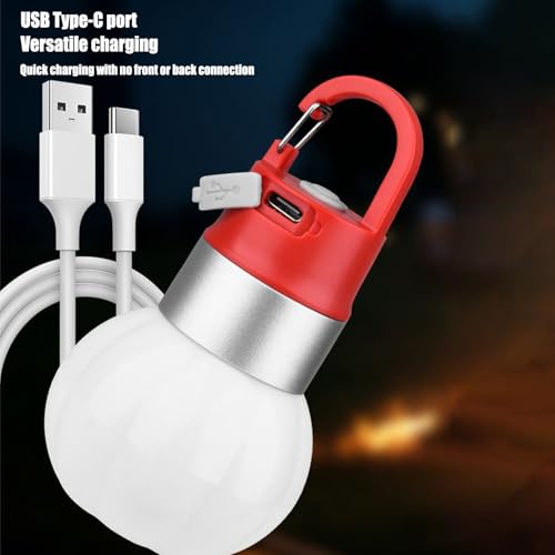 Rechargeable Camping Light, Camping Lantern LED Lantern Torch | Rechargeable Rainproof Lamp for Backpacking | Waterproof Outdoor LED Lighting for Reading Night Work - Image 8