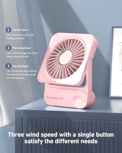 Gaiatop Mini Desktop Fan - Image 2 of 5