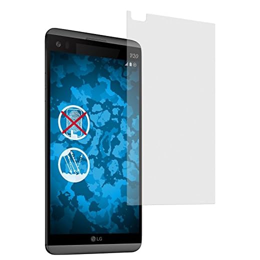 PhoneNatic 8er-Pack Displayschutzfolien matt kompatibel mit LG V20