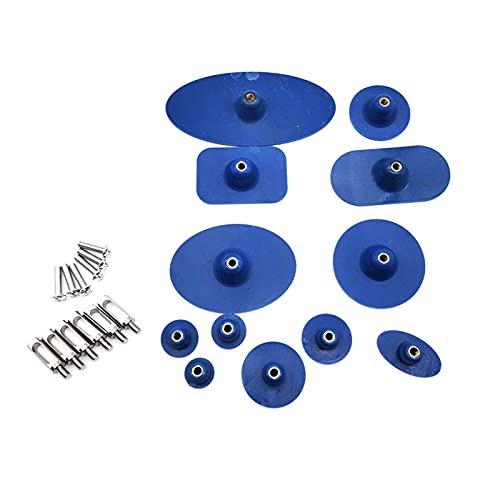Traction puissante des bosses avec le set d'ongles tabouins grand blue glue