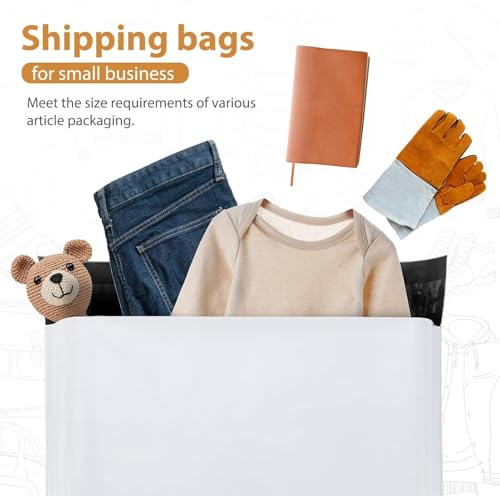 Image of Metronic Poly Mailers 19x24 Inch 1000 Pcs White, Large Shipping Bags for Clothing, Strong Thick Mailing Bags with Self Adhesive, Waterproof and Tear-Proof Large Package Bags in Bulk for Small Business