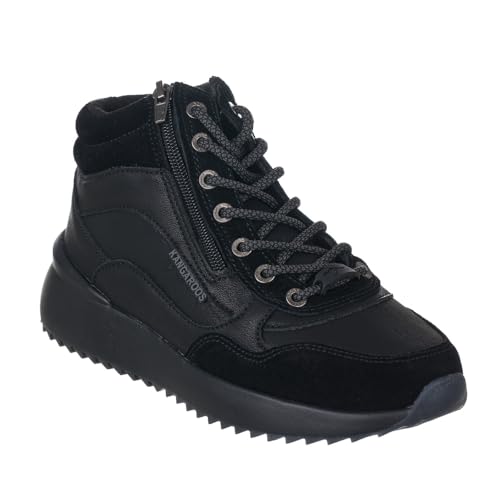 KangaROOS K923 Bota SPOR con Cordones Mujer Negro 37
