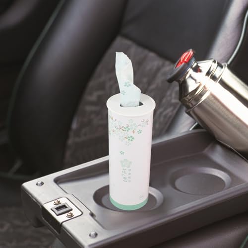 Mouchoirs voiture cylindriques robustes lot de 3 distributeurs format compact