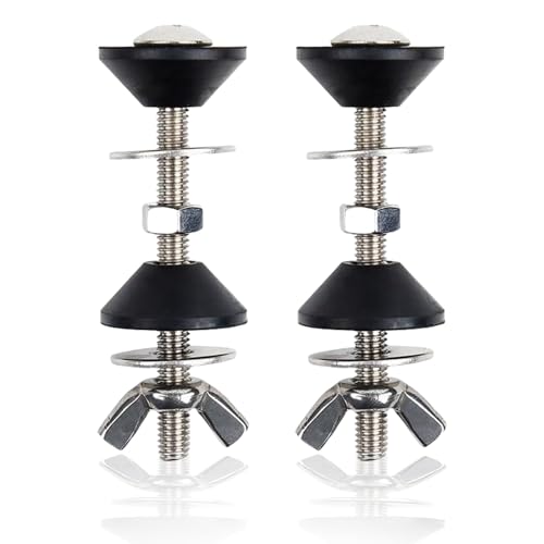 Image of Stainless Steel Toilet Tank Bolts - Toilet Fixing Kit