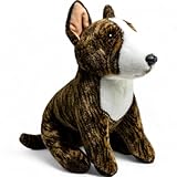 Carl Dick Pitbull sitzend braun ca. 30cm Plüschtier, Stofftier, Kuscheltier 3663