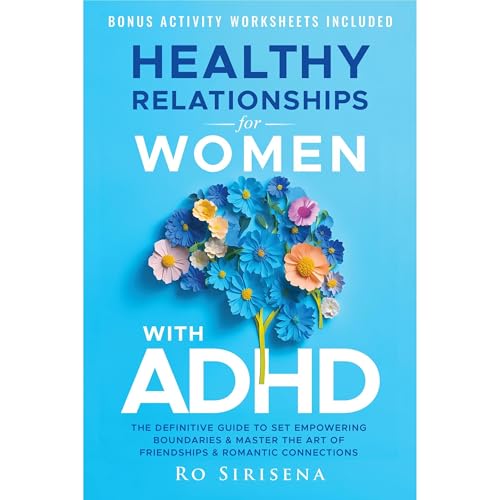 Healthy Relationships for Women With ADHD Audiolibro Por Ro Sirisena arte de portada