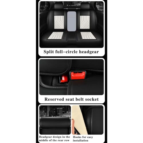 Couvre coussin auto PU antidérapant pour protéger les sièges de Jetta et Passat - 4