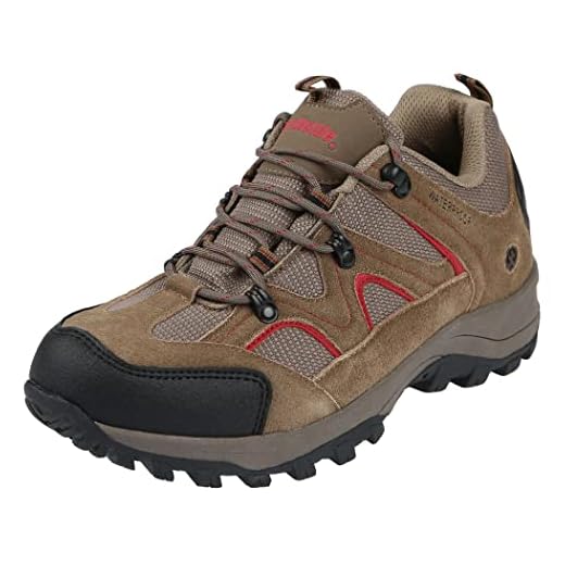 Northside Men's Snohomish Low Wide-M Hiking Shoe, Chili Pepper, 12