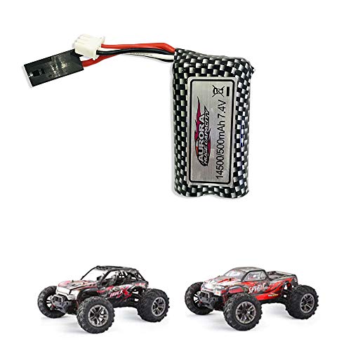 VATOS Batterie 7.4V / 500mAh pour Voitures télécommandées 1/16 4WD 9135 et 9137 Cover
