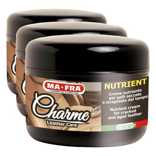 Charme crema nutritiva hidratante de cuero para coche Ma-Fra 1133175 acondicionador pieles secas