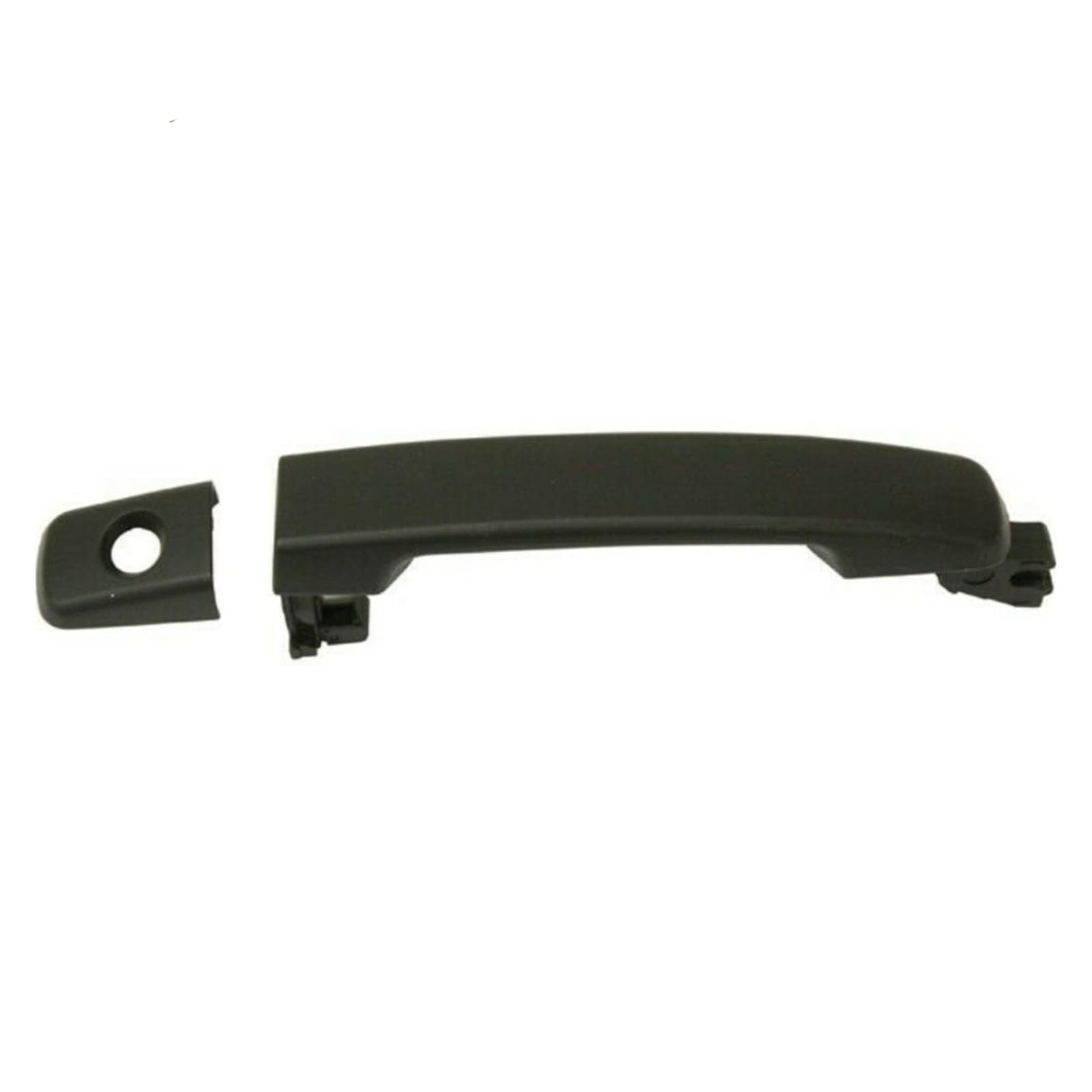 Byskjz One Color Car Exterior Door Handle For Nissan For Navara For D40 For Np300 2006-2014 For R51 For Maxima 2004-2008 Car Exterior Door Handle Front Left Right Black(Front Left)
