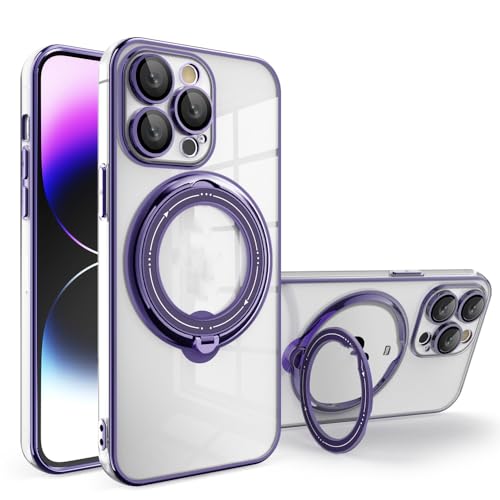 Étui Violet iPhone 13 12 Pro Max - Protection Idéale pour Vos Trajets et Bureaux
