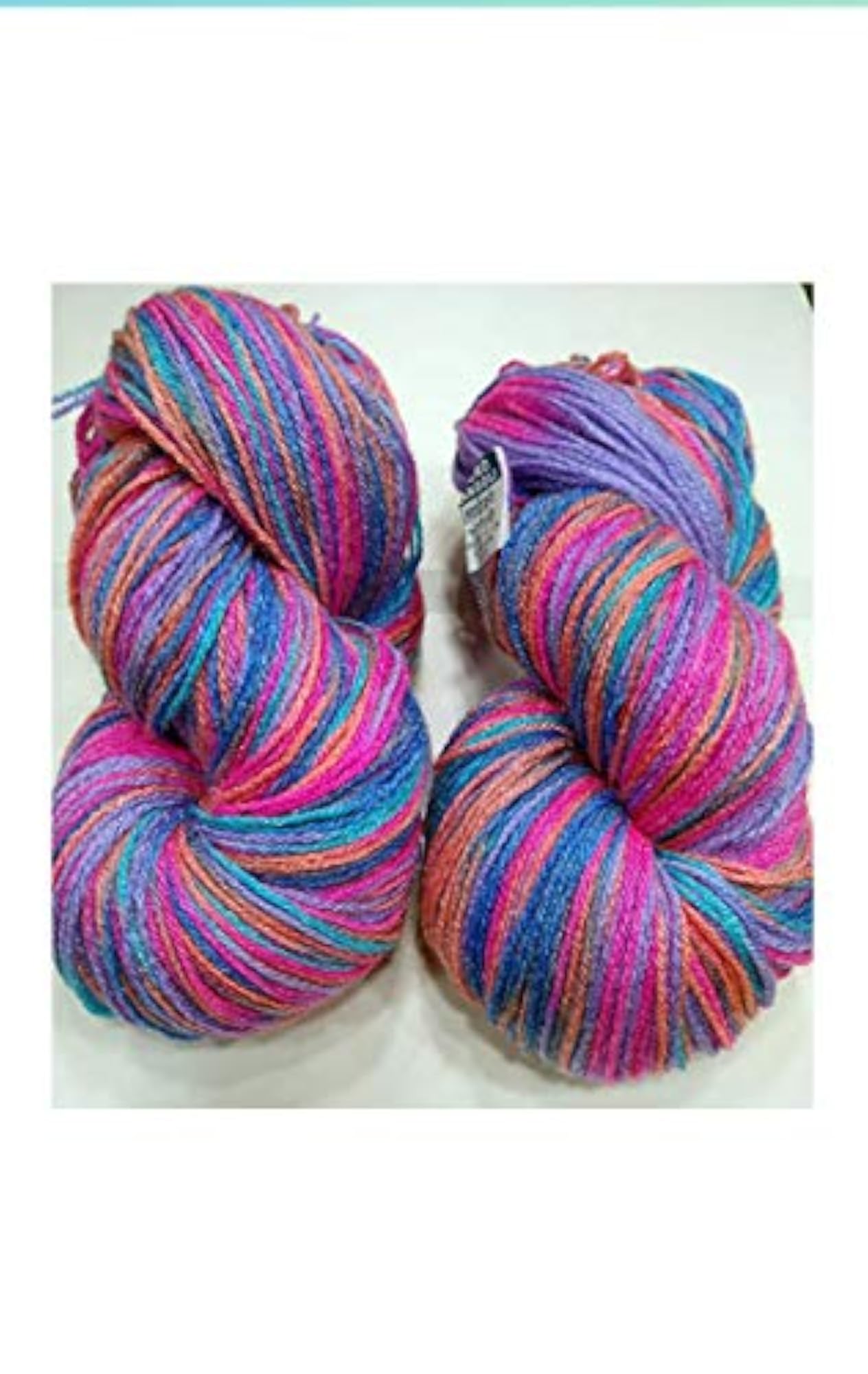 Lavender Acrylic & Nylon DK Yarn, 300 gm