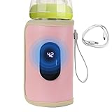 Portatile e veloce: questo scaldabagno può essere trasportato e adotta una ricarica USB, adatto per i viaggi e non è limitato dall'alimentazione. Ha anche un riscaldamento rapido da 18 W, che può riscaldare il biberon del tuo bambino in pochi minuti.