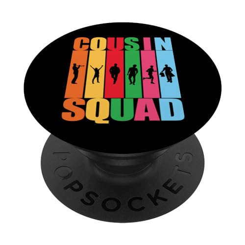 Cousin Squad Funny Matching Family Primos Boys Men 2024 PopSockets PopGrip Intercambiable