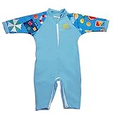 Fiji Sun Protective UPF 50+ Baby Swimsuit by Nozone in Aqua/Arthur, 0-6 months