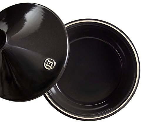 Emile Henry Made In France Flame Tagine, 2.1 quart, Charcoal