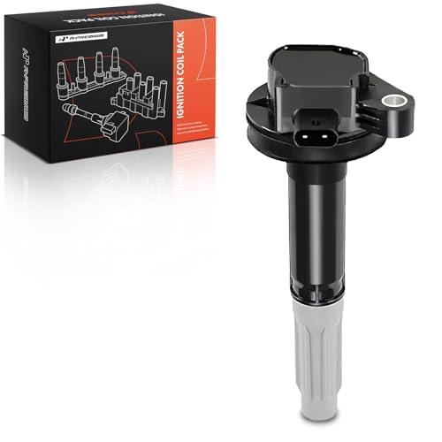 A-Premium Engine Ignition Coil Pack Compatible with Ford F-150 2016-2017, Mustang 2016-2017, V8 5.0L