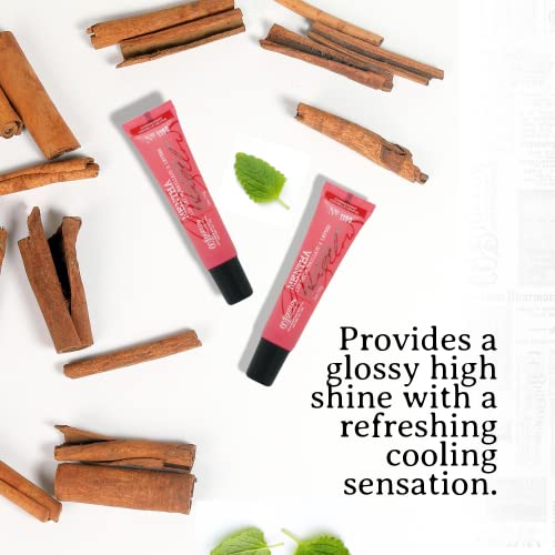 C.o. Bigelow Cinnamint Mentha Lip Shine Lip Balm Trio, Lip Gloss & Balm Tubes, 3 Pack, 0.5 Oz / 14G Each #TOP5