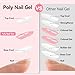 Makartt Hema-Free Poly Nail Gel Natural Pink 50ML Gel Builder for Nail Extension Nail Strengthener Beauty Gift 3D Gels Molder Nail Art Easy DIY at Home Salon