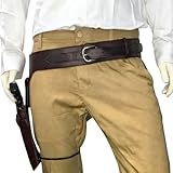 Western Cowboy Revolver Holster,Adjustable Pu Gun Belt with Bullet Pouch,Right Hand Quick Draw Pistol Holster for Outdoor Shooting and Hunting&Costume,Halloween Cosplay,and Stage Props(Dark Brown,XXL)