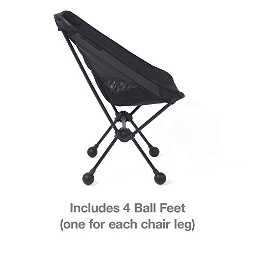 Helinox Chair Stabilizing Rubber Ball Feet (Set Of 4), 55 Mm #TOP4