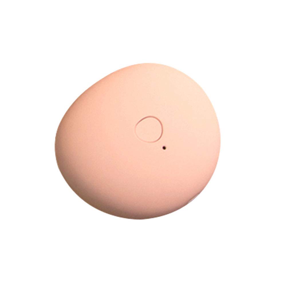 Inverno USB Scaldamani Elettrico, Portatile Power Bank Ricaricabile Doppia Tasca Laterale Scaldamani Riutilizzabile Riscaldamento Rapido Sicurezza Regali Comfort, Pink