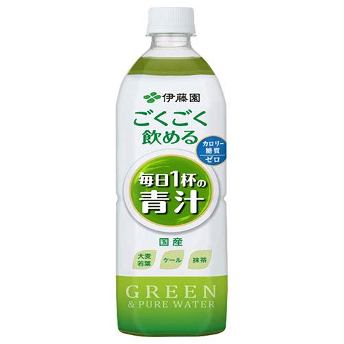 伊藤園 ごくごく飲める 毎日1杯の青汁 900gペットボトル×12本入