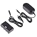 foto4easy Foto4easy AC Power Adapter with NP-F Dummy Battery DC upler for Sony NP-F970 NP-F960 NP-F770 NP-F750 NP-F550 to Power Video LED Light Camera Monitor,Black
