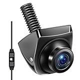 【4 Modalità di Segnale】Telecamera Retromarcia Auto 360° Ruotabile Supporta i Modelli AHD 1080P/720P/NTSC/PAL Telecamera di Retromarcia per Auto Camion Super Visione Notturna 170° Grandangolo