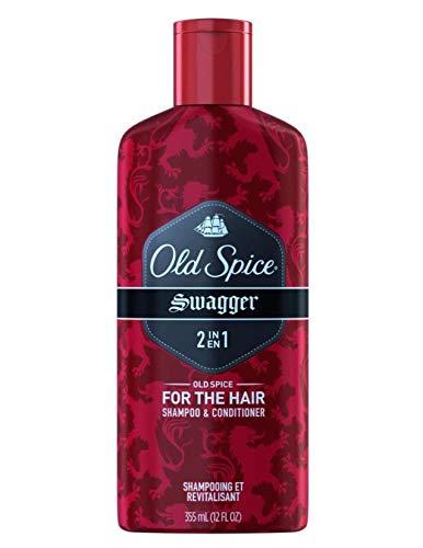 Old Spice Mens Shampoo Swagger 2-In-1 12 Ounce (355ml) (3 Pack)