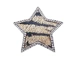  Brosche Magnetbrosche Schal Clip Bekleidung Poncho Taschen Stifel Textilschmuck Stern Fell Tigermuster Strass
