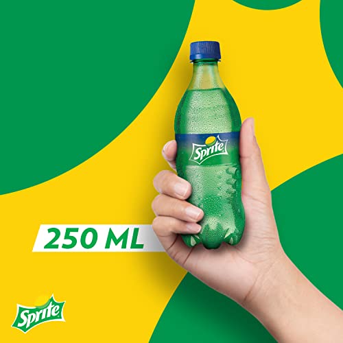 Sprite Lemon-Lime Flavoured Cold Drink | Refreshing Taste | Clear Soft Drink with No Added Colours | Recyclable PET Bottle, 250 ml (Pack of 8) - Image 7